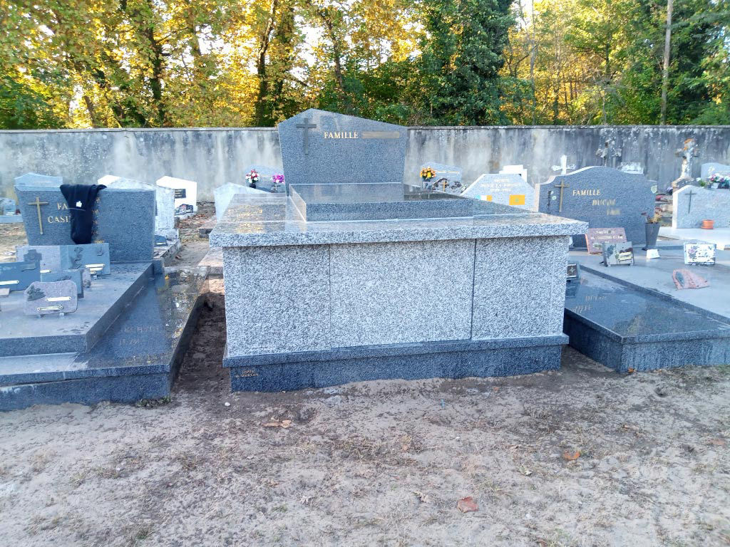 EURL ROBLEDO, entreprise de fossoyage, marbrerie funéraire à Bégaar, Landes